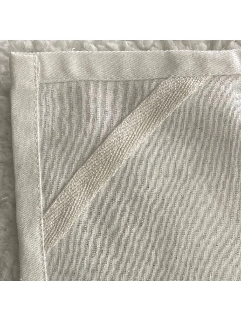 Sonoma White and Black Kitchen Towel
